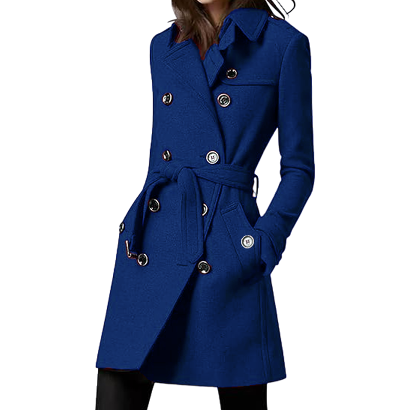 Kadın Trençkot Yün Karışımları - Wool Coat Peacoat incelemesi ve fiyatı